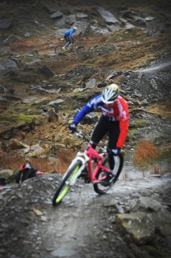 biking