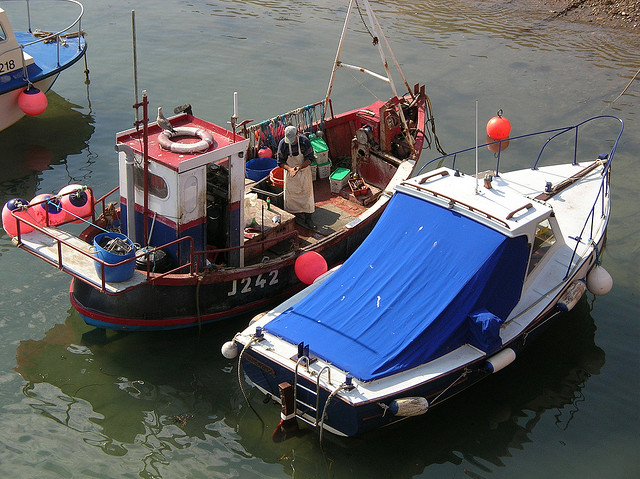 Fishing boats at dock. Photo: David James Ovens
