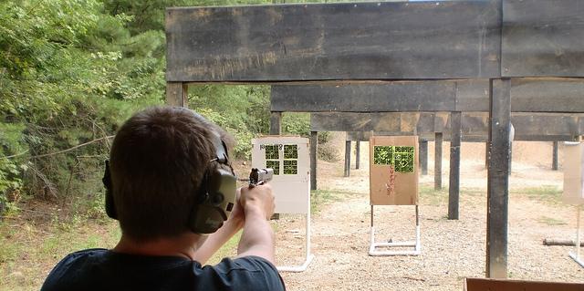 Staying safe at the range. Photo: hardwarehank