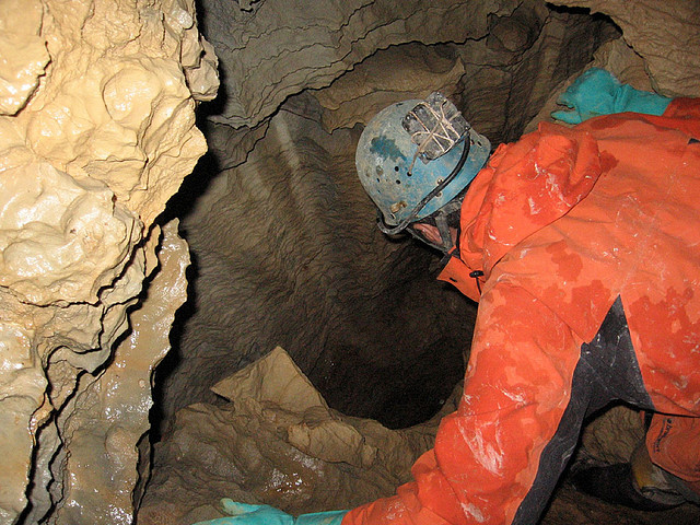 Spelunking. Photo: Jarvist Frost