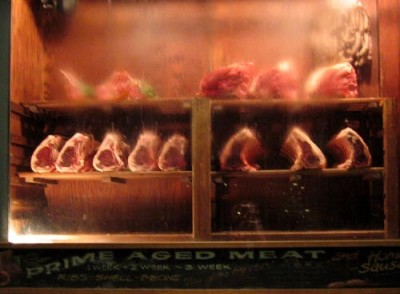 Aged meat