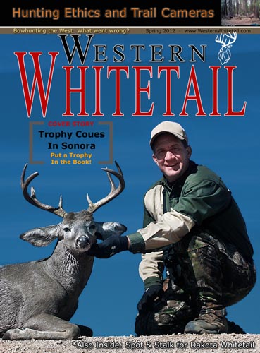 Western Whitetail magazine cover with hunter, Scott Haugen.