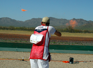 With a new baby at home, Josh Richmond made sure to extend the celebration by winning a gold medal in Double Trap at the Lonato World Cup on Sunday, May 6.
