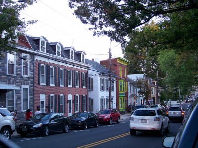 Baltimore Street in Gettysburg, Pennsylvania