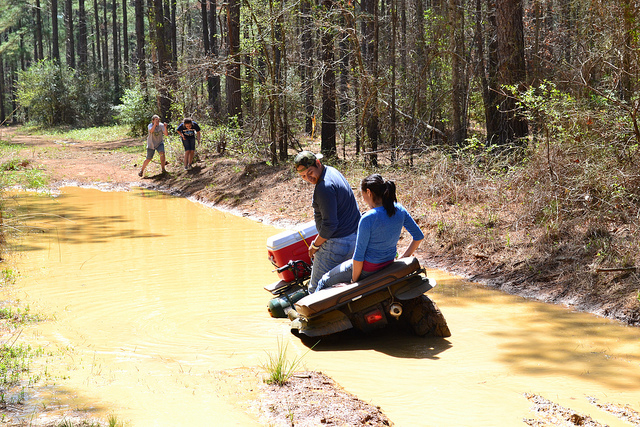 Stuck ATV
