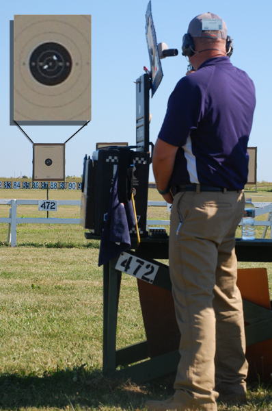 Brian Zins and his target
