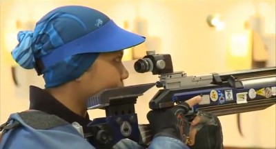 Nur Suryani at ISSF World Cup Series 2010