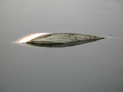 This could happen to you so make sure you wear your life jacket rather than stow it.