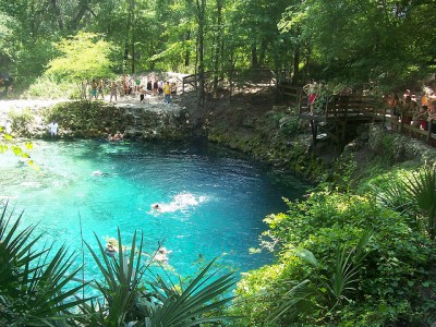 Madison Blue Spring State Park in Florida