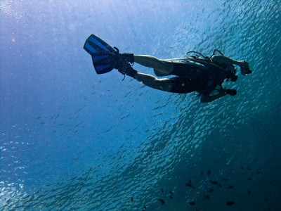 Scuba diving