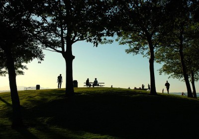 Seattle's Golden Gardens Park, Washington State