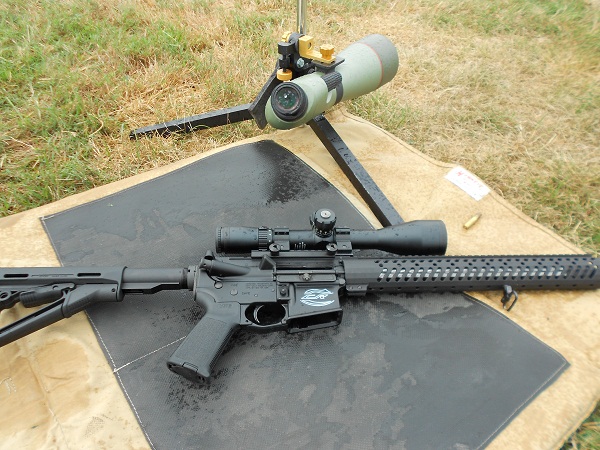 When the weather is terrible and conditions are tough, you understand the value of the best in equipment. Shooting in the rain all day, the Bushnell Elite Tactical riflescope and Kowa TSN 883 spotting scope didn’t even consider fogging. The Colt Competition Rifle didn’t complain either.