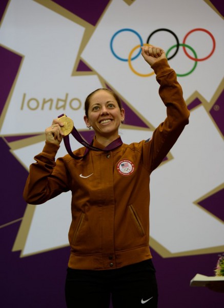 U.S. Army wife Jamie Gray wins Olympic women's 50-meter rifle 3-