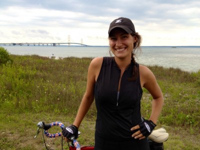 Out of fear for her safety and protection following the rape, Gibbons had to complete part of her trip by bike. She was also accompanied by state police at times along the route.