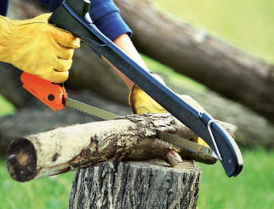 Zippol 4-in-1 Woodsman functioning as a saw