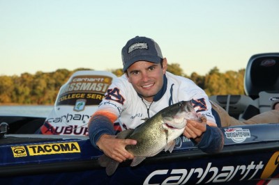 Matt Lee of Auburn University will roll up at the 2013 Bassmaster Classic in a 'sweet' wrapped truck and boat package.