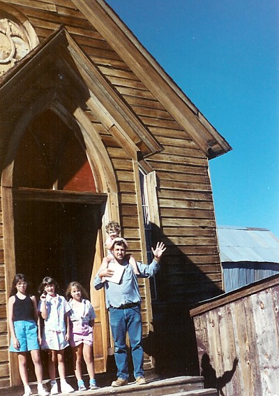 Old Methodist Church in Bodie, CA. Photo by Mary Moyer