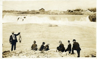 Snake River fishing at Idaho Falls