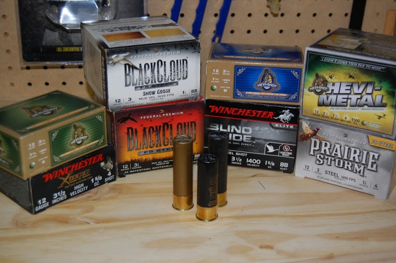 A small sample of the different waterfowl loads available today.