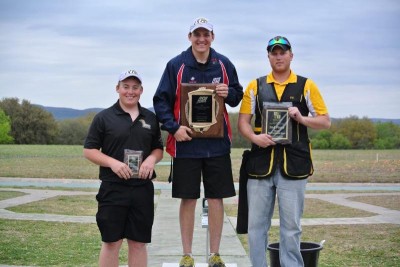 Men's Skeet Champion from the International Shoot-Out was Lindenwood's Ryan Smithhart, who defeated teammate and National Junior Team member Dustin Perry to earn his USA Shooting jacket. Finishing second was Damian Giles of Fort Hays State University. Photos courtesy of Lindenwood University.