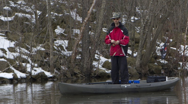 NuCanoe's Frontier 12 hybrid kayak.
