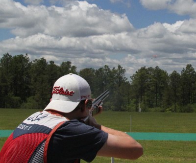 Matt Gossett pictured here during pre-competition training prior to the USAS Spring Selection Match.