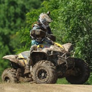 Team UXC Racing / Can-Am Renegade 800R X xc pilot Michael Swift won the U2 class and finished third on the morning podium at The Mountaineer Run GNCC.