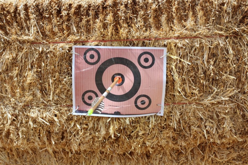 You may not always land a bull's-eye when you shoot your gun or bow, but you should always be shooting for perfection.