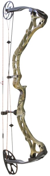 The Fear No Evil bow is a single-cam bow featuring Diamond’s throttle cam tech.