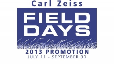 Zeiss is offering its 2013 FILED DAYS promotion July 11 through September 30.