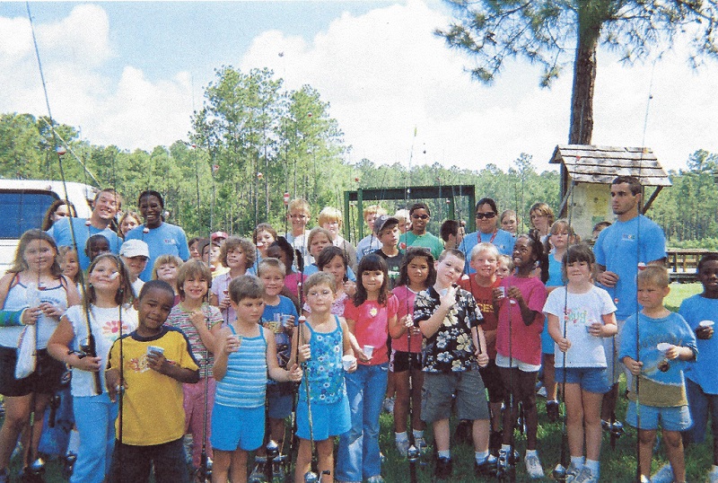 Jacksonville youth fishing camp.