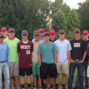 Head coach Tammy Foshee and the Gardendale Rockets Bass Fishing High School Team of Gardendale, Alabama. Tammy’s daughter, L.A. Foshee, and the rest of the team often sport 5x3-logo’d attire. The team helped create the new 5x3 bait available from Big Bite Baits.