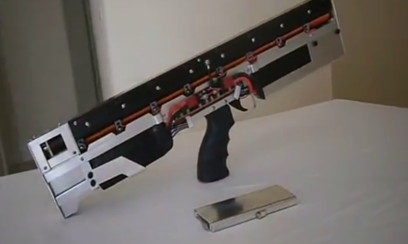 Video Improved 3Dprinted Rifle, Portable Gauss Rifle OutdoorHub