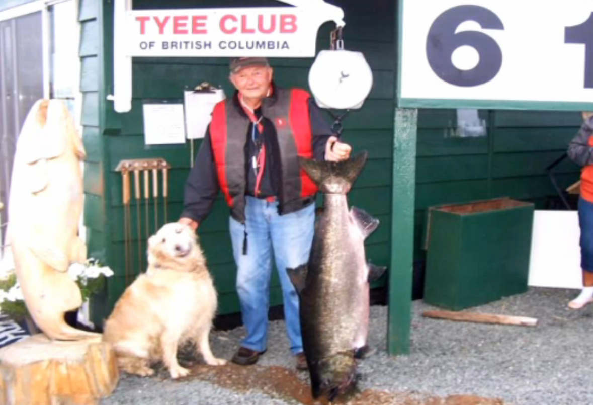 Canadian Angler Breaks Club’s Threedecade Dry Spell with Huge Chinook