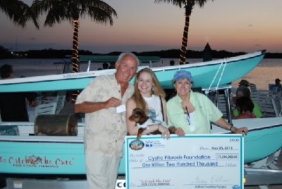 The Redbone recently celebrated its 25th annual “Fruits of our Labors” BBQ cookout for the hard work and money raised from its 2012 series of fishing tournaments for cystic fibrosis medical research efforts.