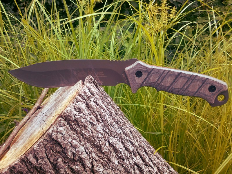 While cutting into stumps may not be practical use for the Thug, it certainly makes for a great picture.