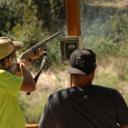 Drake Adams was among 175 union members and shooting enthusiast at Powder Creek Shooting Park event.