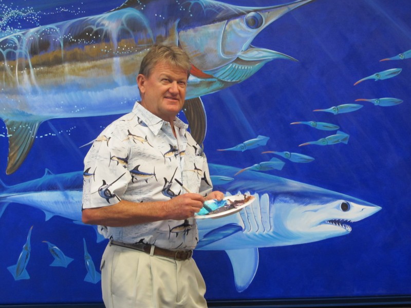 Guy Harvey inspired banquet and fundraiser supports scientific research and education to safeguard healthy oceans.