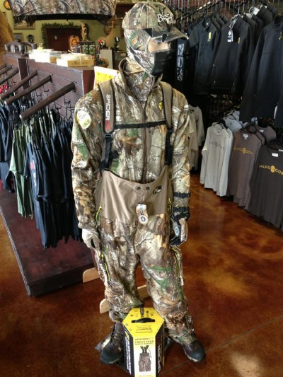 Wear your Scent Blocker gear and your Tree Spider safety harness. Scent-free and safe is the only way to hunt!