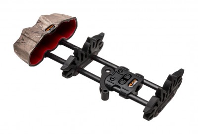 A fresh approach to a versatile low-profile 5-arrow crossbow quiver.
