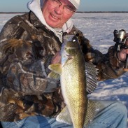Experiment with spoons of different shapes, colors, and actions for more ice fishing success.