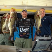 On Day 1 of the Bassmaster Classic Wild Card presented by Star Tron, Shaye Baker of Alabama leads with a five-fish limit of bass weighing 29 pounds, 8 ounces.