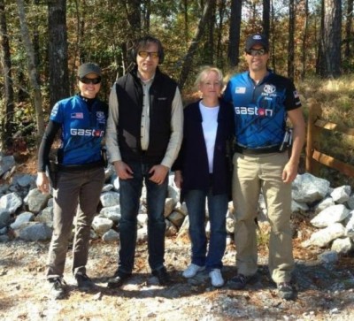 GASTON J. GLOCK style LP Partners for third year in a row with World Champion Dave Sevigny and team member Brooke Sevigny.