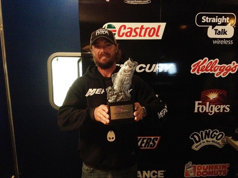 Mike Keyso Jr. of North Port, Fla., won the Jan. 4 Gator Division event on Lake Okeechobee with a limit weighing 24 pounds, 14 ounces. He took home a check worth $6,000 for his efforts.