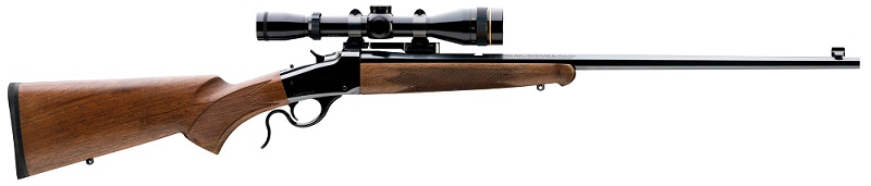 Winchester's Model 1885 Hunter rimfire single-shot.