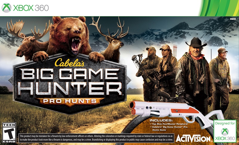 Cabela?s Big Game Hunter: Pro Hunts? for 360, PS3, Wii U, and PC
