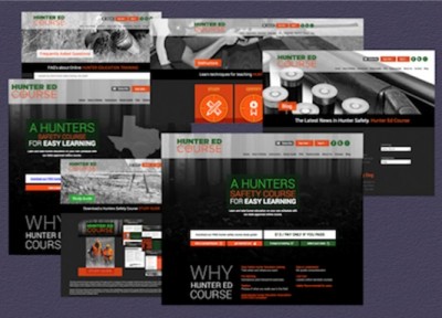 The new Hunter Ed website.