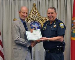 Leon County (FL) Sheriff Larry Campbell is recognized by SPP.