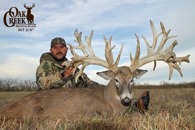 Oak Creek Whitetail Ranch offers hunt as an SCI auction item.