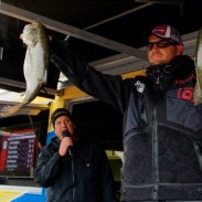 David Kilgore of Jasper, Ala., takes the lead on Day 1 of the Bass Pro Shops Bassmaster Southern Open presented by Allstate. Kilgore brought 19 pounds, 15 ounces of Smith Lake bass to the scales at Thursday's weigh-in.